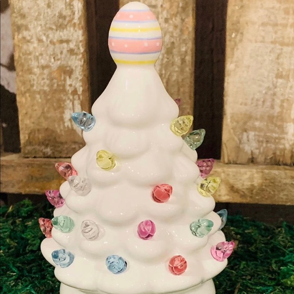 Mr. Christmas White Light Up Easter Tree - Picture 2 of 10